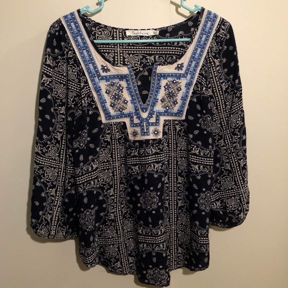 Solitaire (Anthropologie) Pheasant Top